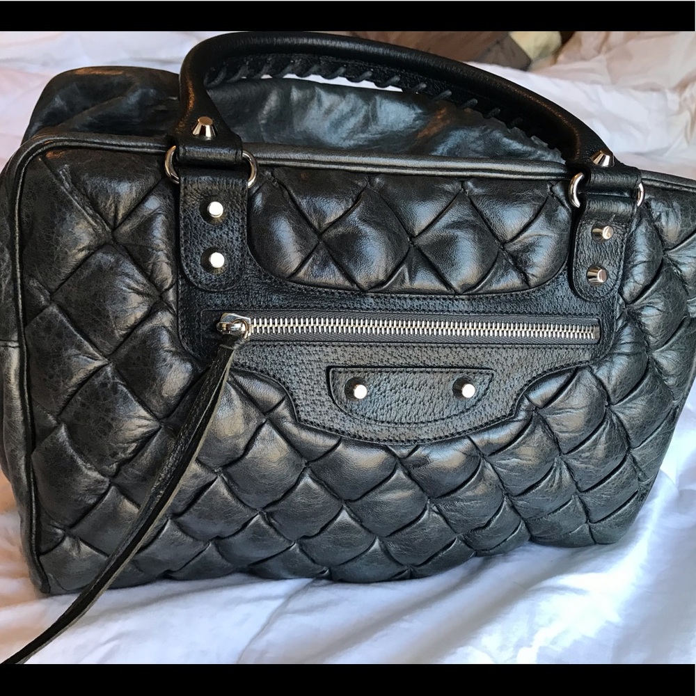 VINTAGE BALENCIAGA The Matelasse Handbag